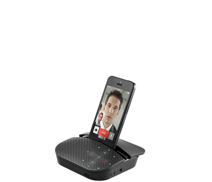 Logitech Mobile Speakerphone P710e for Hands Free Calls (980-000741) 2817SP